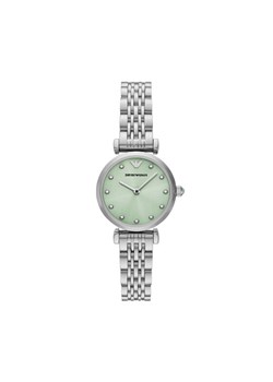 Zegarek Emporio Armani Gianni AR11667 Srebrny ze sklepu eobuwie.pl w kategorii Zegarki - zdjęcie 185656030