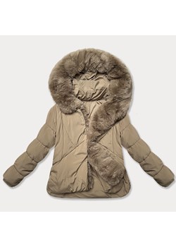 Przejściowa kurtka typu puffer J Style beżowa (16M9179-84) ze sklepu goodlookin.pl w kategorii Kurtki damskie - zdjęcie 185657323