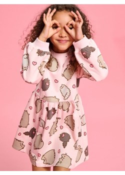 Sinsay - Sukienka dresowa Pusheen the cat - różowy ze sklepu Sinsay w kategorii Sukienki dziewczęce - zdjęcie 185658793