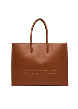Coccinelle Torebka QBB Coccinllemyrtha Maxi Log E1 QBB 18 01 01 Brązowy ze sklepu MODIVO w kategorii Torby Shopper bag - zdjęcie 185659174