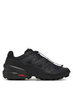 Salomon Buty do biegania Speedcross 6 Wide L41744000 Czarny ze sklepu MODIVO w kategorii Buty sportowe męskie - zdjęcie 185659212