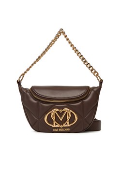 LOVE MOSCHINO Saszetka nerka JC4187PP0NLC0313 Brązowy ze sklepu MODIVO w kategorii Nerki - zdjęcie 185659252