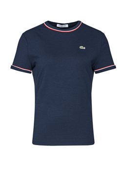 Lacoste T-Shirt TF5289 Granatowy Slim Fit ze sklepu MODIVO w kategorii Bluzki damskie - zdjęcie 185659292