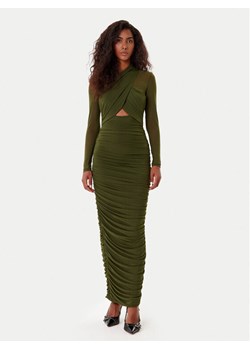 BARDOT Sukienka koktajlowa Aliyah 60119DB Khaki Regular Fit ze sklepu MODIVO w kategorii Sukienki - zdjęcie 185659313