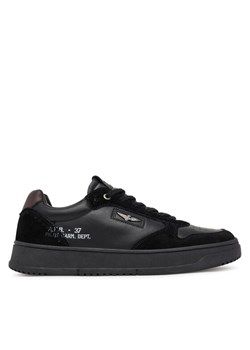 Aeronautica Militare Sneakersy 252SC0235UPL00244 Czarny ze sklepu MODIVO w kategorii Buty sportowe męskie - zdjęcie 185659351