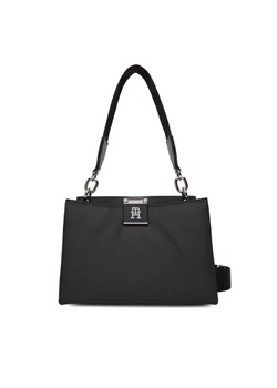 Tommy Hilfiger Torebka Th Her Med Satchel Nylon Sv AW0AW18200 Czarny ze sklepu MODIVO w kategorii Torebki damskie - zdjęcie 185659410