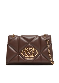 LOVE MOSCHINO Torebka JC4041PP0NLC0313 Brązowy ze sklepu MODIVO w kategorii Torebki damskie - zdjęcie 185659413