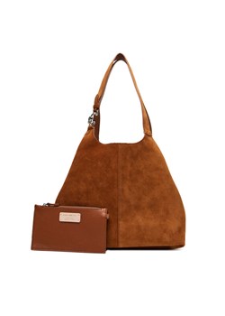 Coccinelle Torebka THE Coccinelle C-Easy E1 THE 11 01 01 Brązowy ze sklepu MODIVO w kategorii Torby Shopper bag - zdjęcie 185659420