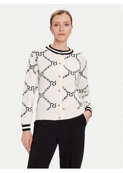 Rinascimento Kardigan CFM0012074003 Biały Regular Fit ze sklepu MODIVO w kategorii Swetry damskie - zdjęcie 185659451