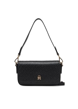 Tommy Hilfiger Torebka Th Icon Conv Crossover Mono AW0AW18002 Czarny ze sklepu MODIVO w kategorii Listonoszki - zdjęcie 185659504