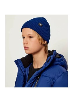 Calvin Klein Jeans Czapka MONOGRAM RIB ze sklepu Gomez Fashion Store w kategorii Czapki dziecięce - zdjęcie 185662522