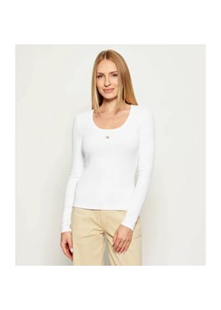 Calvin Klein Jeans Bluzka | Slim Fit ze sklepu Gomez Fashion Store w kategorii Bluzki damskie - zdjęcie 185662672