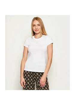 Armani Exchange T-shirt | Slim Fit ze sklepu Gomez Fashion Store w kategorii Bluzki damskie - zdjęcie 185662673