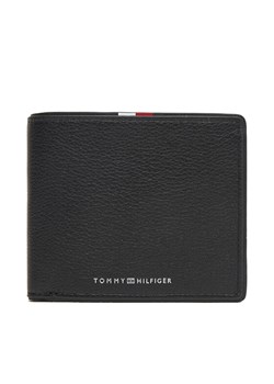Duży Portfel Męski Tommy Hilfiger Th Corp Cc Flap & Coin AM0AM13741 Czarny ze sklepu eobuwie.pl w kategorii Portfele męskie - zdjęcie 185665231