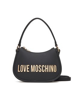 Torebka LOVE MOSCHINO JC4027PP0NKD0000 Czarny ze sklepu eobuwie.pl w kategorii Listonoszki - zdjęcie 185665290