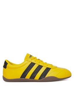 Sneakersy adidas Grand Court Lo JQ9693 Żółty ze sklepu eobuwie.pl w kategorii Buty sportowe damskie - zdjęcie 185667743