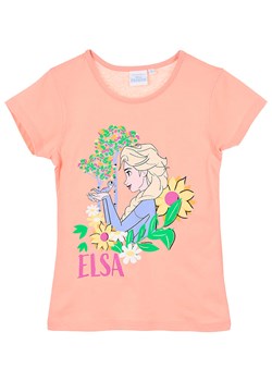 Disney Frozen Koszulka &quot;Kraina Lodu&quot; w kolorze brzoskwiniowym ze sklepu Limango Polska w kategorii Bluzki dziewczęce - zdjęcie 185668832