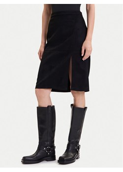 ONLY Spódnica z imitacji skóry Loline 15357433 Czarny Regular Fit ze sklepu MODIVO w kategorii Spódnice - zdjęcie 185669901