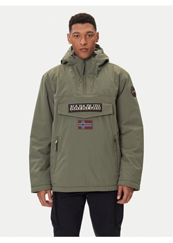 Napapijri Kurtka anorak Rainforest Pocket 2 NP0A4GMD Zielony Regular Fit ze sklepu MODIVO w kategorii Kurtki męskie - zdjęcie 185669910