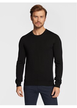 Hugo Sweter San Cedric-M1 50476832 Czarny Slim Fit ze sklepu MODIVO w kategorii Swetry męskie - zdjęcie 185669964