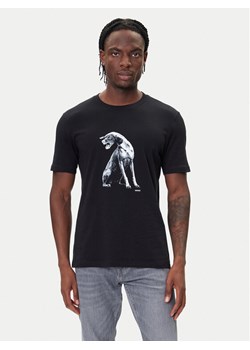 HUGO T-Shirt Didug 50548557 Czarny Regular Fit ze sklepu MODIVO w kategorii T-shirty męskie - zdjęcie 185670033