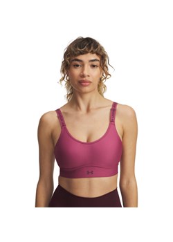 Biustonosz treningowy Under Armour UA Infinity Mid 2.0 Bra - różowy ze sklepu Sportstylestory.com w kategorii Biustonosze - zdjęcie 185670992