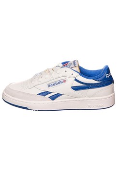 Reebok Skórzane sneakersy w kolorze biało-niebieskim ze sklepu Limango Polska w kategorii Buty sportowe męskie - zdjęcie 185671440