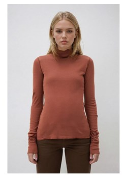 Weekday Koszulka w kolorze jasnobrązowym - id: 17502070 - marki Weekday - 185671612 Weekday Koszulka w kolorze jasnobrązowym ze sklepu Limango Polska w kategorii Bluzki damskie - zdjęcie 185671612