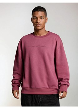 Sinsay - Bluza z napisem - fioletowy ze sklepu Sinsay w kategorii Bluzy męskie - zdjęcie 185672591