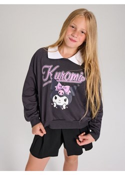 Sinsay - Bluza z ozdobnym kołnierzem Kuromi - szary ze sklepu Sinsay w kategorii Bluzy dziewczęce - zdjęcie 185672614