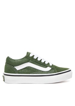 Vans Tenisówki Old Skool VN000E9RZ3R1 Khaki ze sklepu MODIVO w kategorii Trampki dziecięce - zdjęcie 185672833