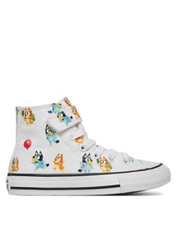 Converse Trampki Converse x Bluey Chuck Taylor All Star Easy On A16463C Biały ze sklepu MODIVO w kategorii Trampki dziecięce - zdjęcie 185672864