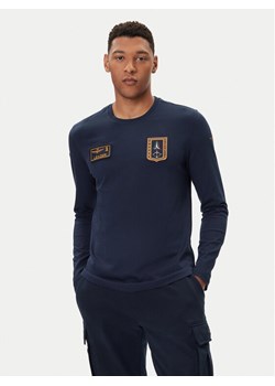 Aeronautica Militare Longsleeve 252TS2488UJ00710 Granatowy Regular Fit ze sklepu MODIVO w kategorii T-shirty męskie - zdjęcie 185672880