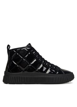 Geox Sneakersy J Laquinny J56M3F 000HH C9999 D Czarny ze sklepu MODIVO w kategorii Buty sportowe dziecięce - zdjęcie 185672901