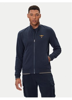Aeronautica Militare Bluza 252FE1956UF00459 Granatowy Regular Fit ze sklepu MODIVO w kategorii Bluzy męskie - zdjęcie 185672914