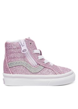 Vans Sneakersy SK8-Hi Reissue Side Zip VN0007Q3EMY1 Różowy ze sklepu MODIVO w kategorii Trampki dziecięce - zdjęcie 185672932