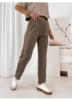 spodnie torq latte one size ze sklepu UBRA w kategorii Spodnie damskie - zdjęcie 185674183