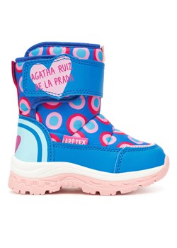 Śniegowce Agatha Ruiz de la Prada 251990 S Niebieski ze sklepu eobuwie.pl w kategorii Buty zimowe dziecięce - zdjęcie 185675120