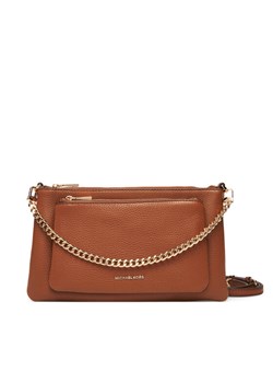 Torebka MICHAEL Michael Kors 32F5GJ6C8L Brązowy ze sklepu eobuwie.pl w kategorii Listonoszki - zdjęcie 185675123