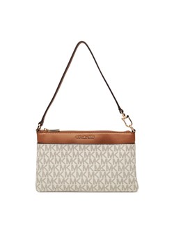 Torebka MICHAEL Michael Kors 32F5GJ6F6B Écru ze sklepu eobuwie.pl w kategorii Listonoszki - zdjęcie 185675211