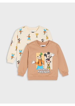 Sinsay - Bluzy 2 pack Mickey Mouse - brązowy ze sklepu Sinsay w kategorii Odzież dla niemowląt - zdjęcie 185677524
