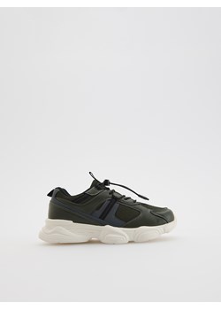 Reserved - Sportowe sneakersy - zielony ze sklepu Reserved w kategorii Buty sportowe dziecięce - zdjęcie 185678214