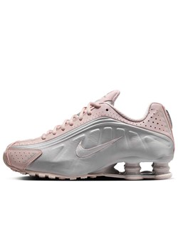 Buty damskie Nike Shox R4 AR3565-600 - różowo-szare ze sklepu streetstyle24.pl w kategorii Buty sportowe damskie - zdjęcie 185678722