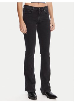 HUGO Jeansy Getti_B 50546332 Czarny Flare Fit ze sklepu MODIVO w kategorii Jeansy damskie - zdjęcie 185679064