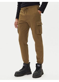 Aeronautica Militare Spodnie dresowe 252PF1010UF00662 Zielony Regular Fit ze sklepu MODIVO w kategorii Spodnie męskie - zdjęcie 185679094