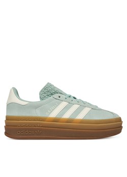 adidas Sneakersy Gazelle Bold JS3902 Zielony ze sklepu MODIVO w kategorii Buty sportowe damskie - zdjęcie 185679272