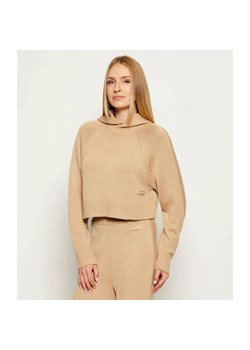 Armani Exchange Sweter | Cropped Fit | z dodatkiem wełny ze sklepu Gomez Fashion Store w kategorii Swetry damskie - zdjęcie 185683812