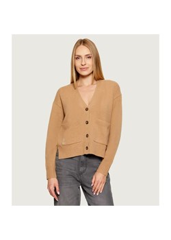 POLO RALPH LAUREN Wełniany kardigan | Loose fit | z dodatkiem kaszmiru ze sklepu Gomez Fashion Store w kategorii Swetry damskie - zdjęcie 185683820