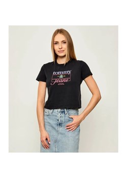 Tommy Jeans T-shirt | Regular Fit - id: TM255W000122D44 - marki Tommy Jeans - 185683822 Tommy Jeans T-shirt | Regular Fit ze sklepu Gomez Fashion Store w kategorii Bluzki damskie - zdjęcie 185683822