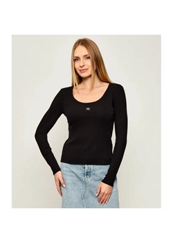 Calvin Klein Jeans Bluzka | Slim Fit ze sklepu Gomez Fashion Store w kategorii Bluzki damskie - zdjęcie 185683823